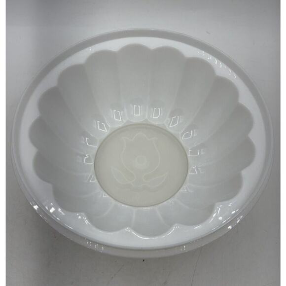 Vintage TUPPERWARE Jell-n-Serve Jello Mold Tray 4 Lid Designs - Picture 5 of 6